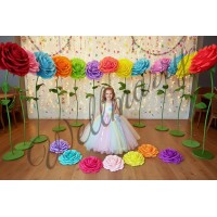 Ростовой цветок из бумаги "Роза" (цвет любой по договоренности)